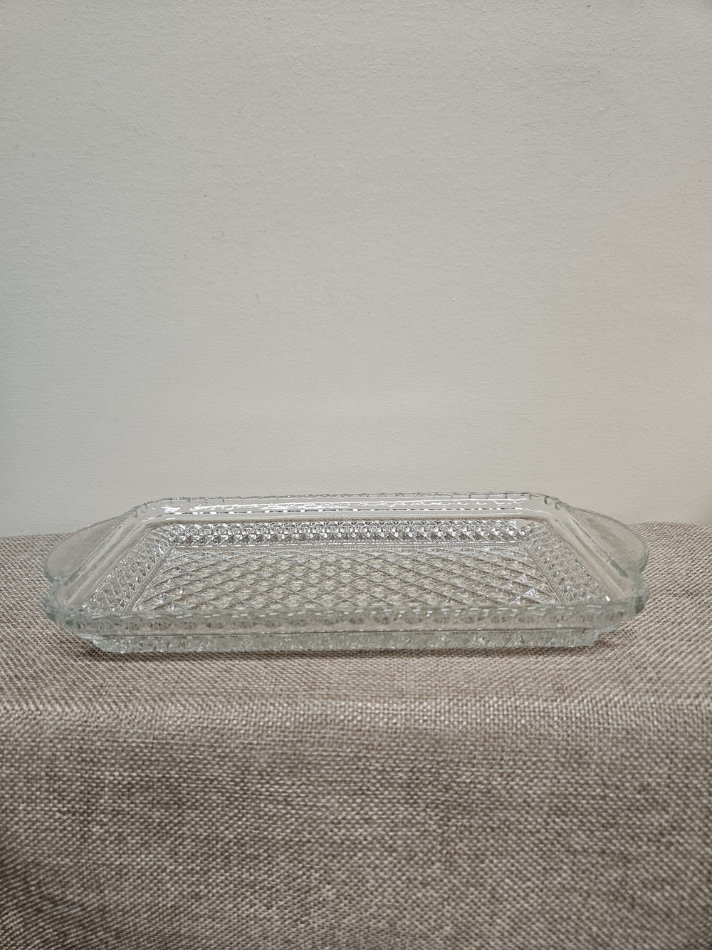 Anchor Hocking Wexford Glass Vanity Tray